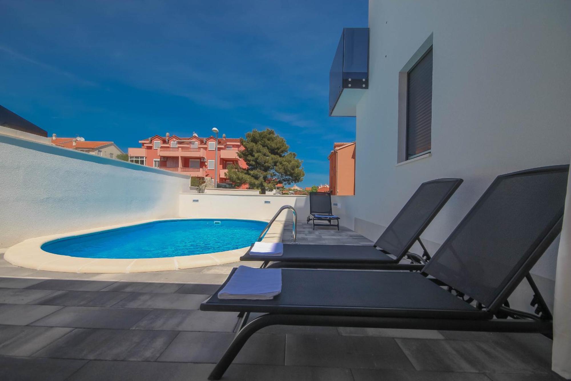 Villa Essenza Vita In Vodice Only 650 Meters From The Beach Exterior foto